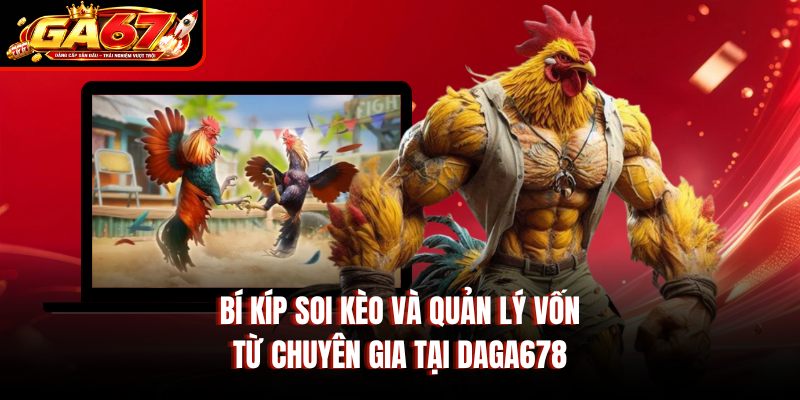 Bí kíp soi kèo và quản lý vốn từ chuyên gia tại Daga678