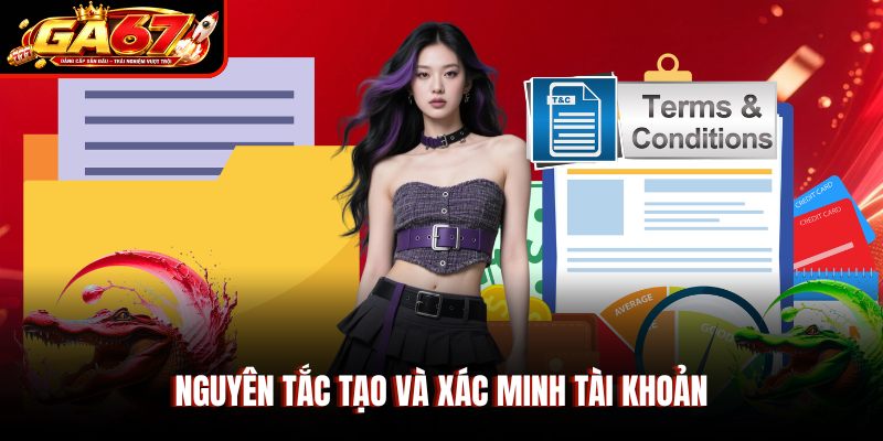 Nguyên tắc tạo và xác minh tài khoản