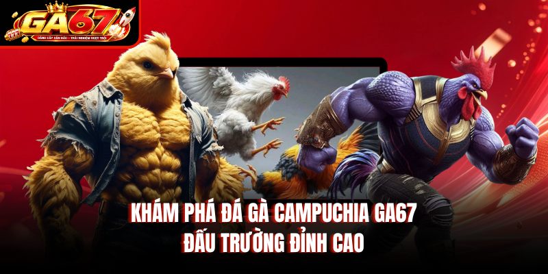 Khám Phá Đá Gà Campuchia GA67 - Đấu Trường Đỉnh Cao